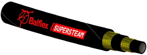 Mangueira Balflex SUPERSTEAM Preta